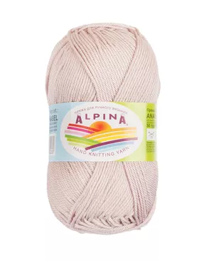 Пряжа ALPINA "ANABEL" 100% мерсеризованный хлопок 10 х 50 г 120 м ± 6 м арт. ГММ-101247-12-ГММ014087955902