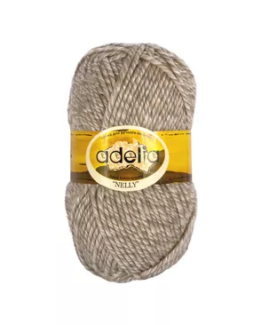Пряжа ADELIA "NELLY" 70% шерсть, 30% акрил 5 х 100 г 100 м ± 5 м арт. ГММ-101377-7-ГММ011532476512