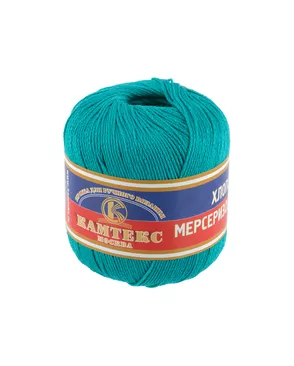 Пряжа Камтекс КТ "Хлопок мерсериз" 100% хлопок 10 х 50 г 200 м арт. ГММ-101381-1-ГММ011606281872
