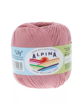 Пряжа ALPINA "LILY" 100% мерсеризованный хлопок 10 х 50 г 175 м ± 5 м арт. ГММ-101431-35-ГММ000606772072