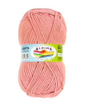Пряжа ALPINA "MARTA" 100% тактифил 5 х 100 г 120 м ± 6 м арт. ГММ-102684-15-ГММ030372048392
