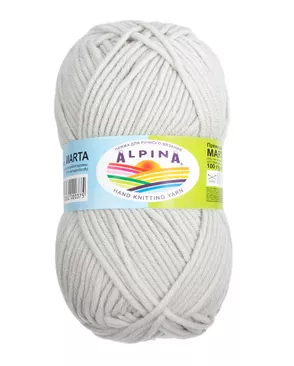 Пряжа ALPINA "MARTA" 100% тактифил 5 х 100 г 120 м ± 6 м арт. ГММ-102684-28-ГММ067817818244