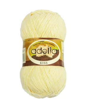 Пряжа ADELIA "KISS" 100% полиэстер 10 х 50 г 145 м ± 7 м арт. ГММ-103533-15-ГММ068348320044