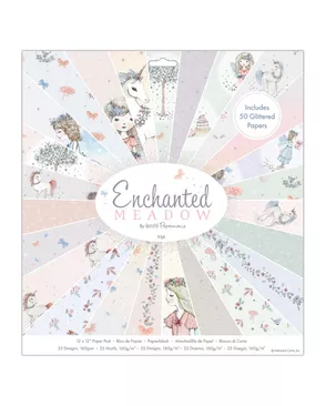 Набор бумаги для скрапбукинга "ENCHANTED MEADOW" арт. ГЕЛ-32568-1-ГЕЛ0184110
