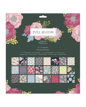 Набор бумаги для скрапбукинга двухсторонней FULL BLOOM арт. ГЕЛ-32588-1-ГЕЛ0184125