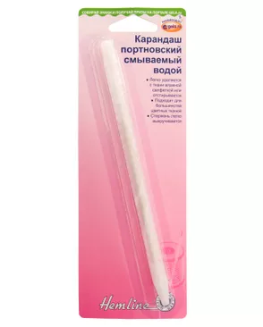 Карандаш портновский смываемый водой, белый арт. ГЕЛ-941-1-ГЕЛ0119074