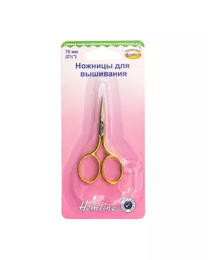 Ножницы для вышивания, 7 см арт. ГЕЛ-2331-1-ГЕЛ0015756