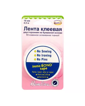 Лента клеевая двусторонняя на бумажной основе арт. ГЕЛ-5859-1-ГЕЛ0015766