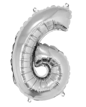 Шар-цифра "6" арт. ГЕЛ-7868-1-ГЕЛ0127617