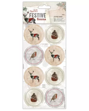 Набор стикеров "Festive Fauna" арт. ГЕЛ-9569-1-ГЕЛ0107146