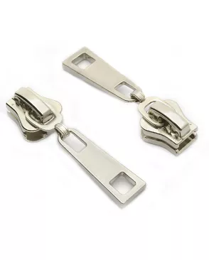 Замок MaxZipper автомат ТР#8 цв.никель уп.500шт арт. МГ-125445-1-МГ1026491