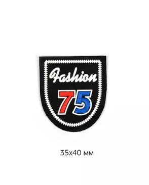 Аппликация пришивная SPORT 3,5х4см цв.черн/бел уп.10шт арт. МГ-116473-1-МГ0949084