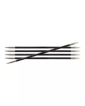 Спицы чулочные Knit Pro 41131 Karbonz 3,75мм/20см, карбон, черный, 5шт арт. МГ-18070-1-МГ0172471