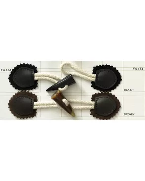 Застежки и клеванты FA 154 арт. МБ-3387-2-МБ00000142423