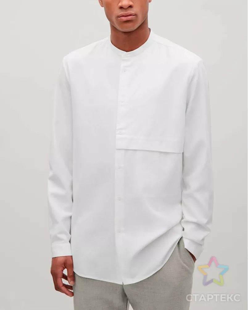 Сорочечная однотонная арт. РБО-1-1-25548.001 - рис. 8