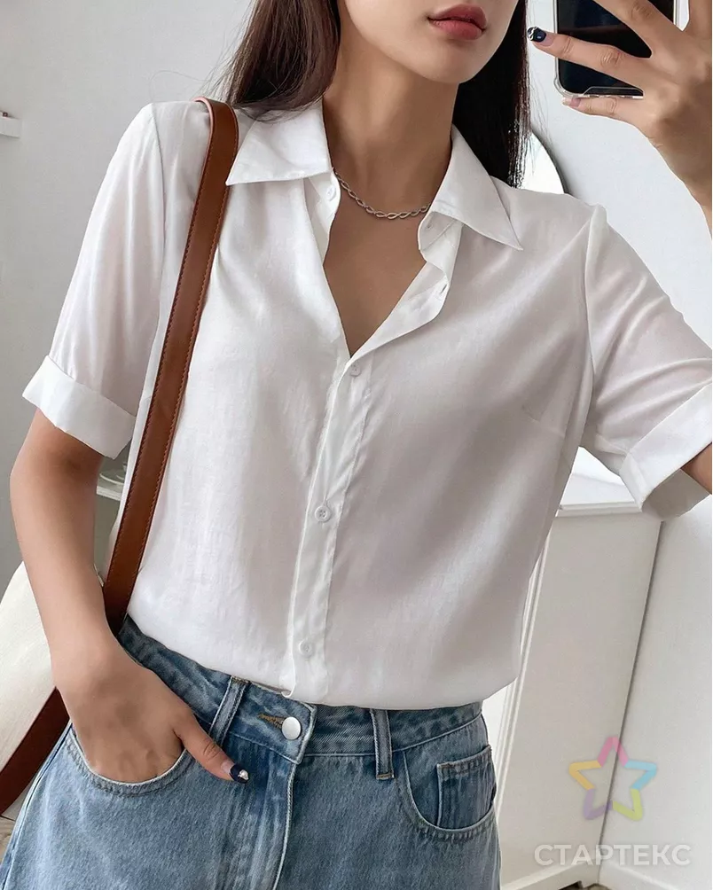 Сорочечная однотонная арт. РБО-1-1-25548.001 - рис. 6