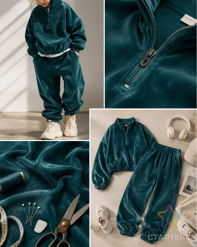 Велюр стрейч "Марсия" 260гр/м.кв. арт. ТУ-39-1-14802.099 - рис. 3