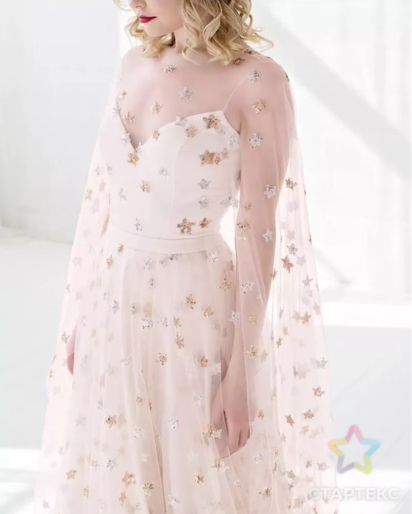 Сетка Снежинки арт. СД-276-4-21928.008 - рис. 3