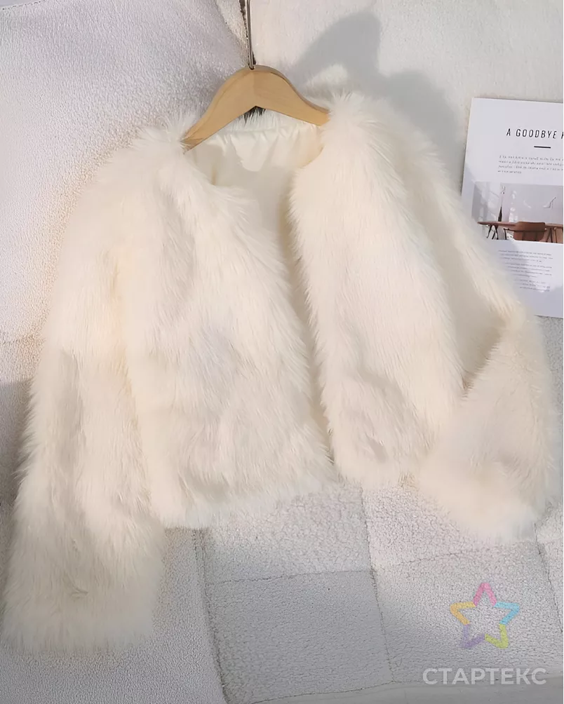 Мех искусственный Песец 750гр/м.кв. арт. МХ-169-3-24034.003 - рис. 2