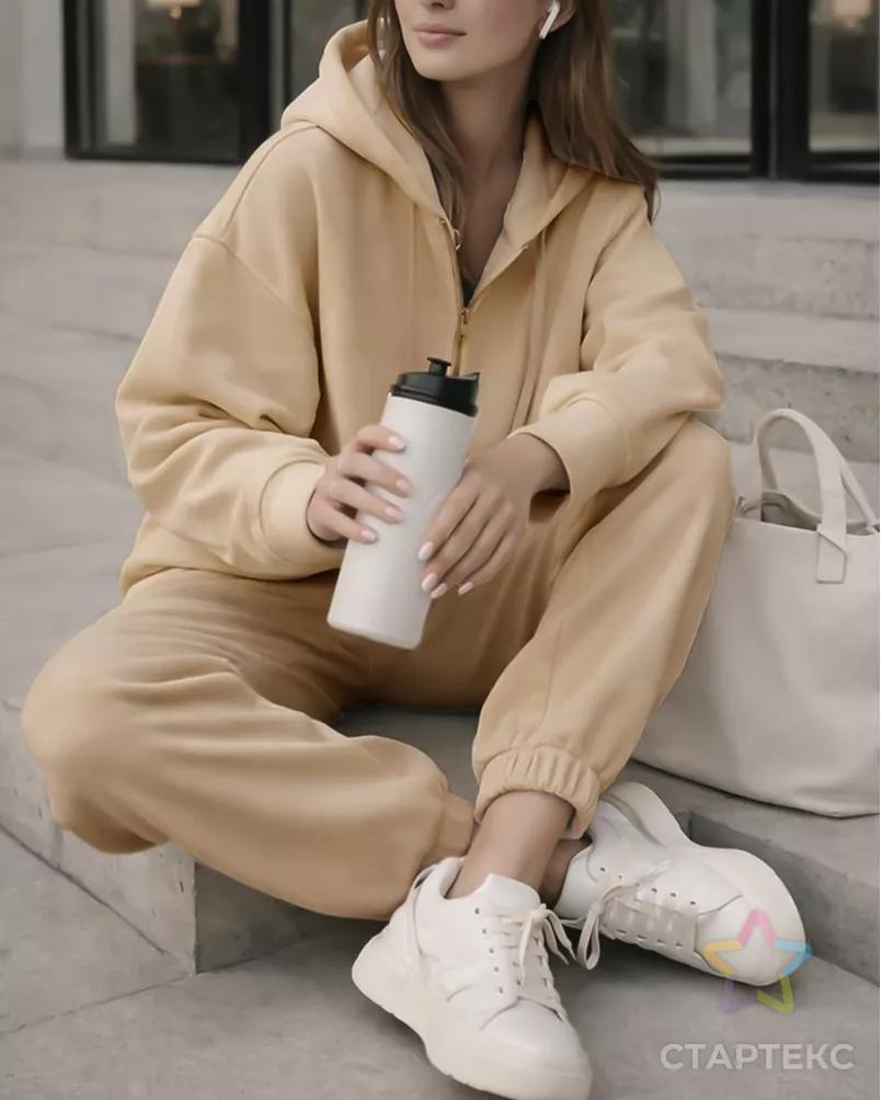 Футер 3-нитка с начесом, 330г/м.кв. арт. ТФТ-14-4-25026.005 - рис. 2