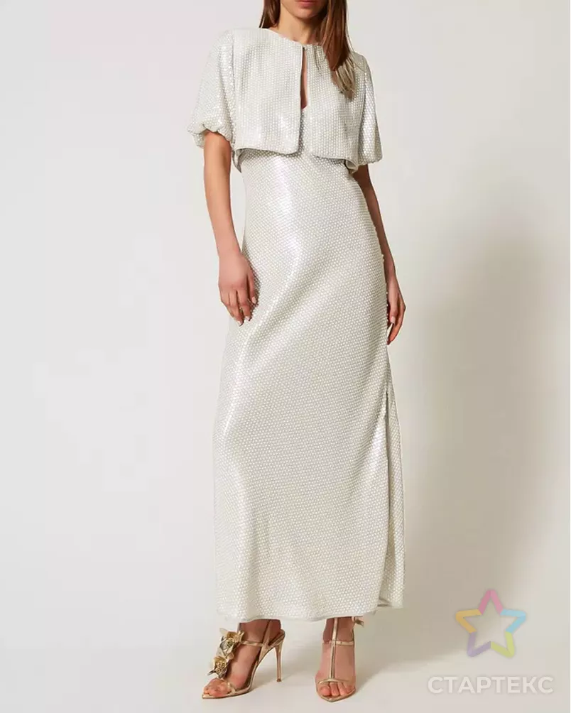 Трикотаж с люрексом Сапфир арт. ТЛ-238-8-24565.008 - рис. 3