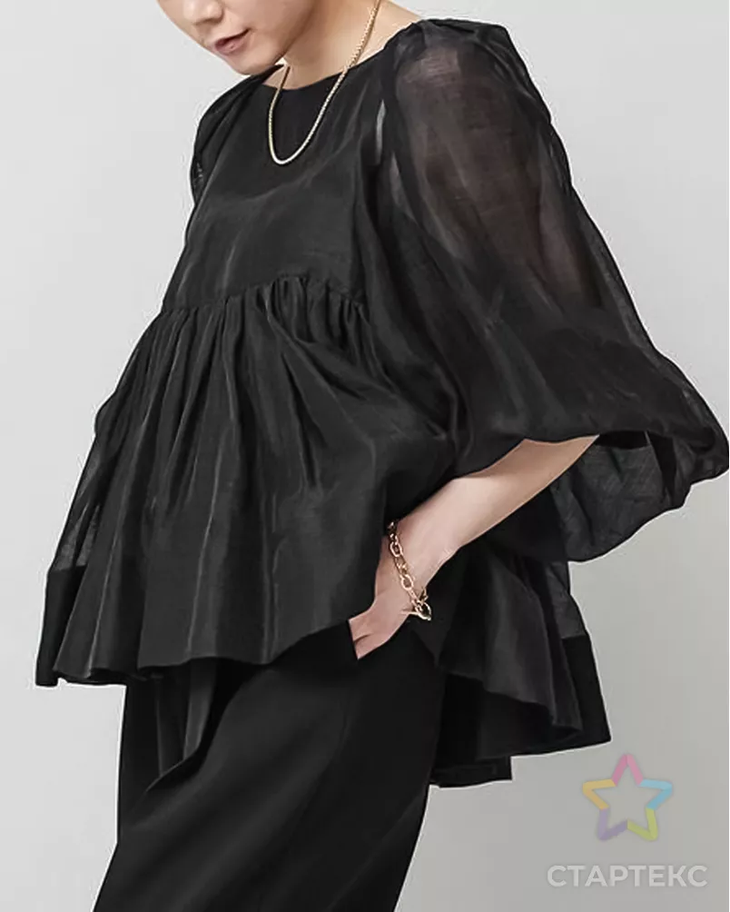 Органза крэш Сияние арт. ОРО-2-1-25347.001 - рис. 2