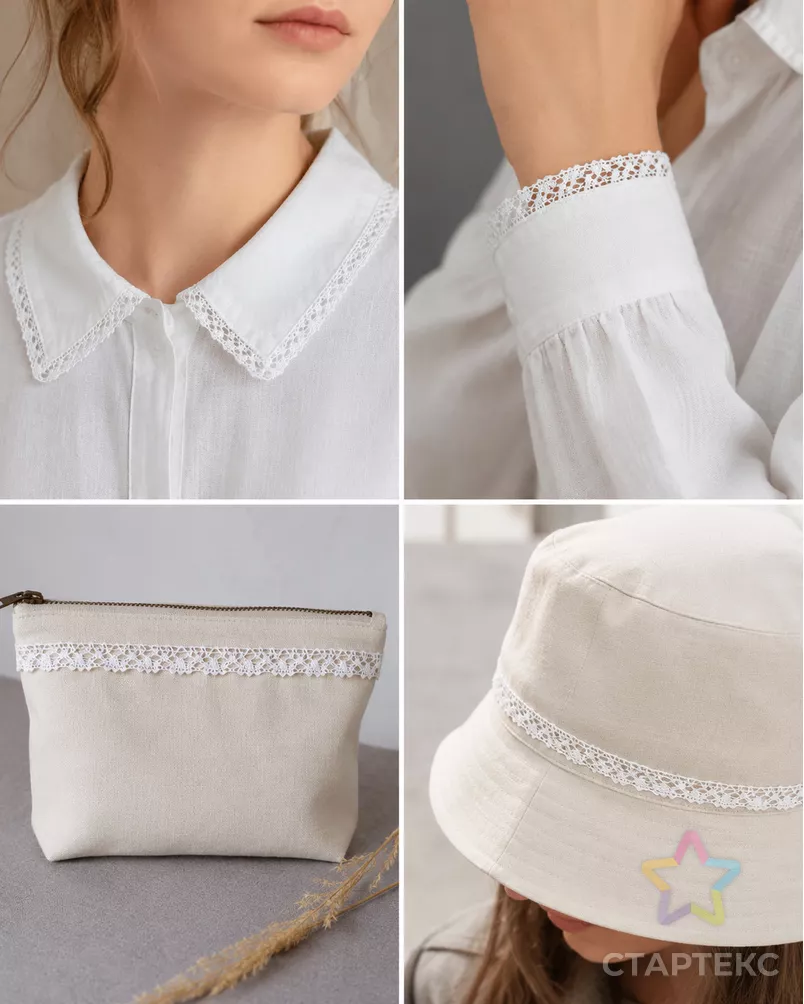 Кружево х/б ш.1,5см (25м) арт. КЛ-539-1-49015.001 - рис. 6