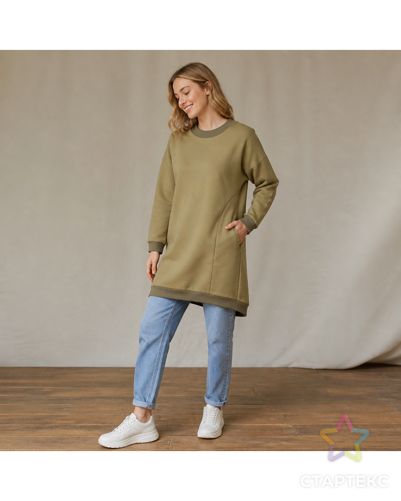 Выкройка: трикотажная туника арт. ВКК-3917-4-ЛК0002037 - рис. 2