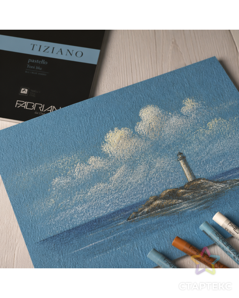 "Fabriano" Бумага для пастели "Tiziano" 160 г/м2 А4 21 х 29.7 см лист 50 л. арт. ГММ-7821-20-ГММ0032992 - рис. 2