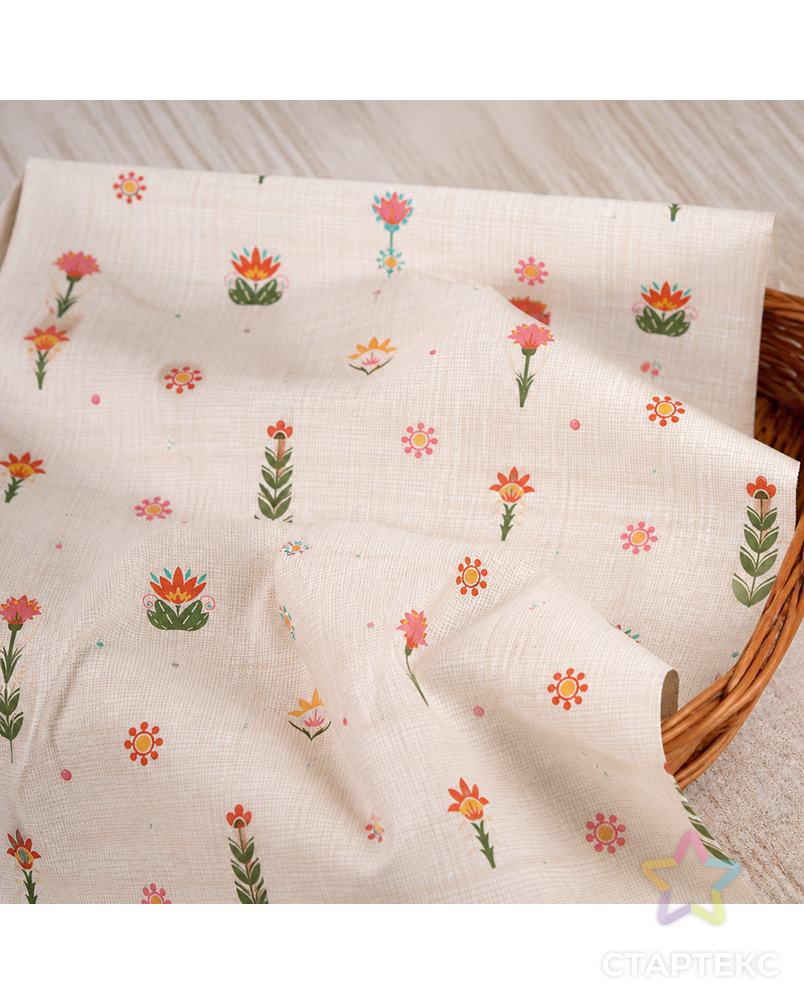 Ткани для пэчворка PEPPY ЛЕСНЫЕ ЖИТЕЛИ ФАСОВКА 50 x 55 см 146±5 г/кв.м 100% хлопок арт. ГММ-11932-6-ГММ0032267 - рис. 1