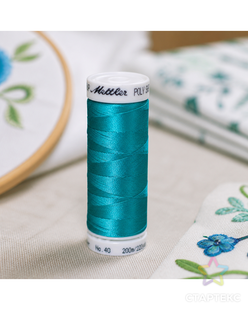 Нить вышивальная POLY SHEEN, 200 м арт. ГЕЛ-562-1-ГЕЛ0023150 - рис. 2