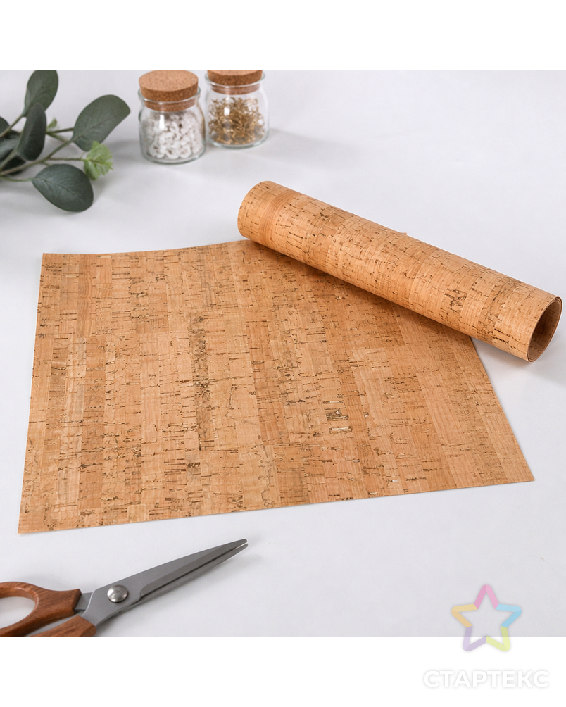 Корковая (пробковая) бумага арт. ГЕЛ-760-1-ГЕЛ0103580 - рис. 1