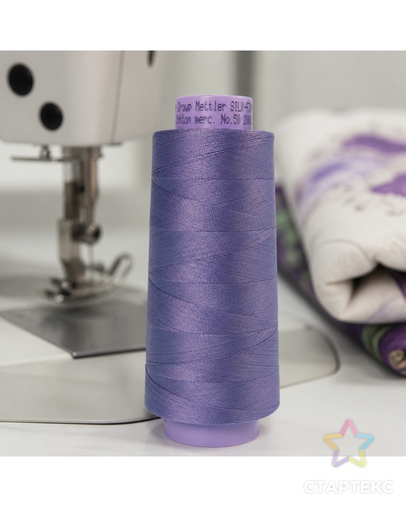 Нить для машинного квилтинга SILK-FINISH COTTON 50, 1829 м арт. ГЕЛ-4065-1-ГЕЛ0101222 - рис. 2
