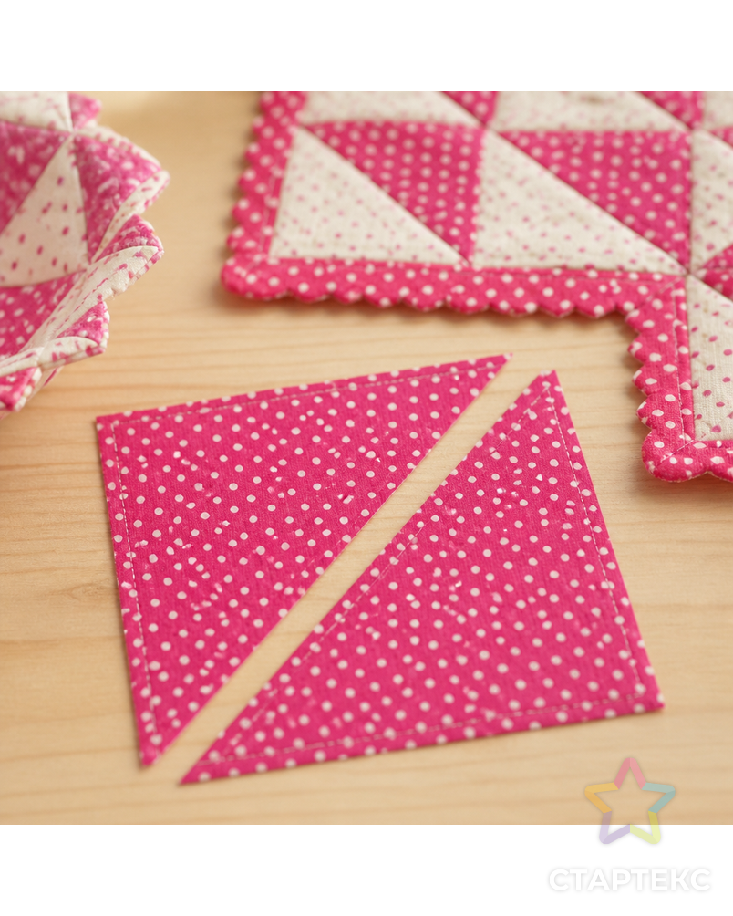 Нож для вырубки Sizzix® Bigz™ Die "Треугольники из квадратов" арт. ГЕЛ-4110-1-ГЕЛ0078856 - рис. 1