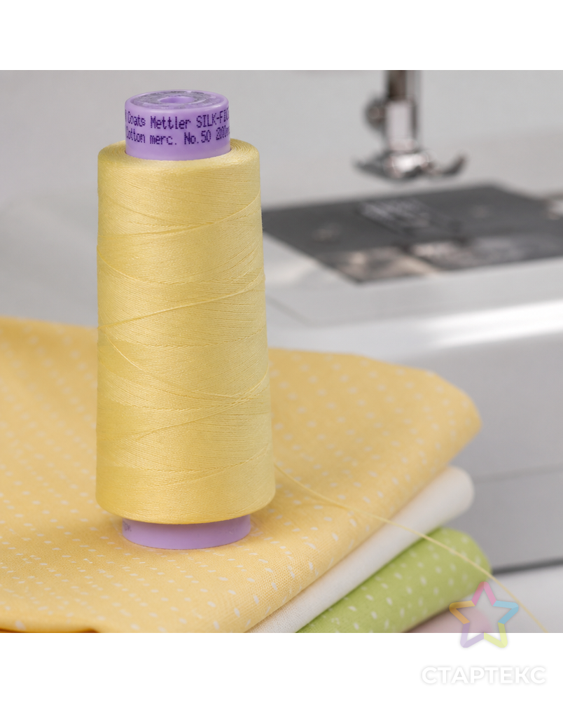 Нить для машинного квилтинга SILK-FINISH COTTON 50, 1829 м арт. ГЕЛ-5157-1-ГЕЛ0101235 - рис. 1