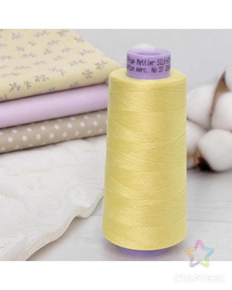 Нить для машинного квилтинга SILK-FINISH COTTON 50, 1829 м арт. ГЕЛ-5157-1-ГЕЛ0101235 - рис. 2