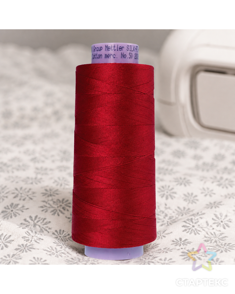 Нить для машинного квилтинга SILK-FINISH COTTON 50, 1829 м арт. ГЕЛ-5565-1-ГЕЛ0101203 - рис. 2
