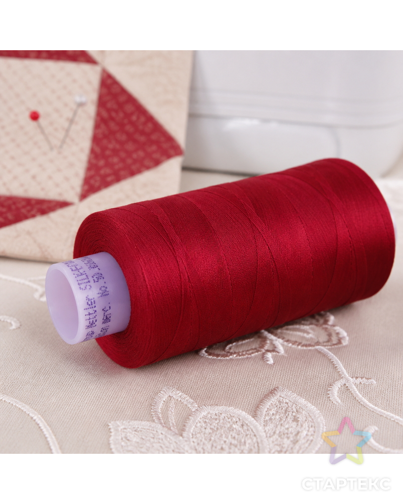 Нить для машинного квилтинга SILK-FINISH COTTON 50, 1829 м арт. ГЕЛ-5565-1-ГЕЛ0101203 - рис. 3