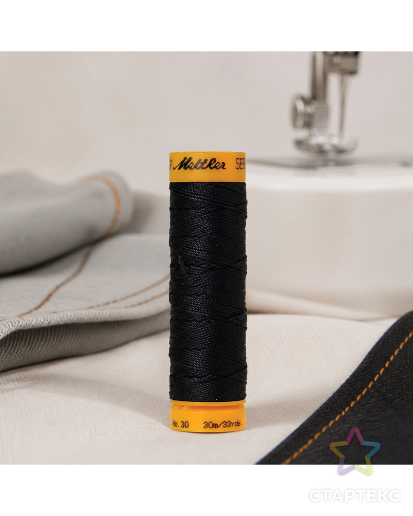 Нить отделочная топ-стич SERALON TOP-STITCH, 30 м арт. ГЕЛ-5663-1-ГЕЛ0021563 - рис. 1