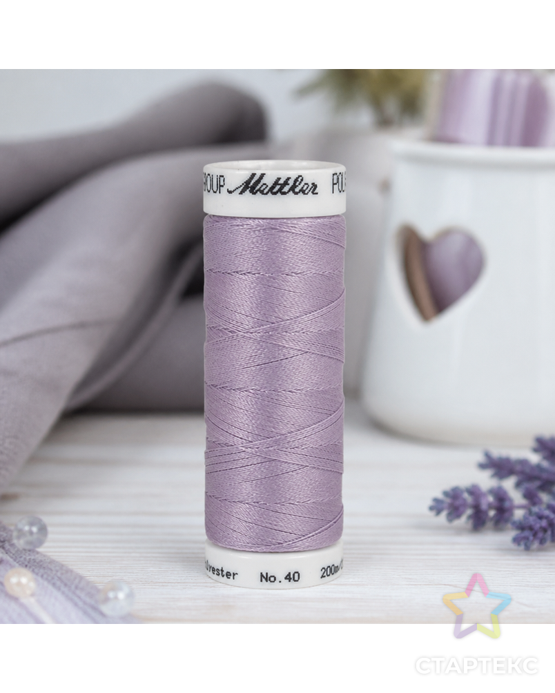 Нить вышивальная POLY SHEEN, 200 м арт. ГЕЛ-6504-1-ГЕЛ0023087 - рис. 1