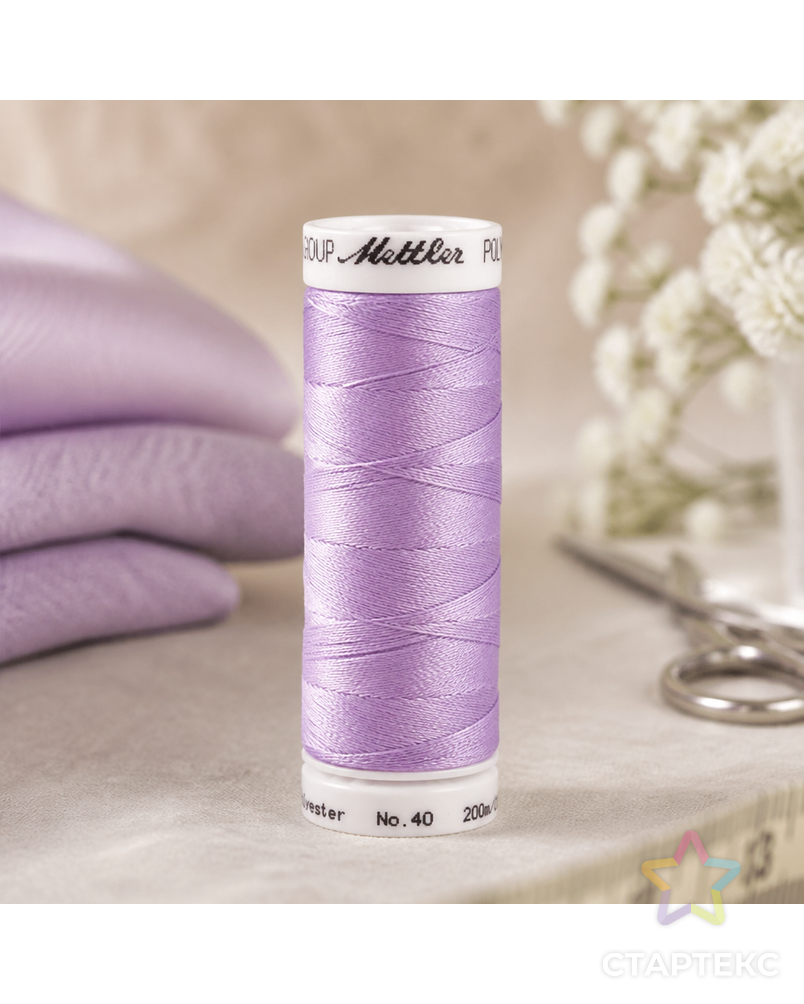 Нить вышивальная POLY SHEEN, 200 м арт. ГЕЛ-6504-1-ГЕЛ0023087 - рис. 2