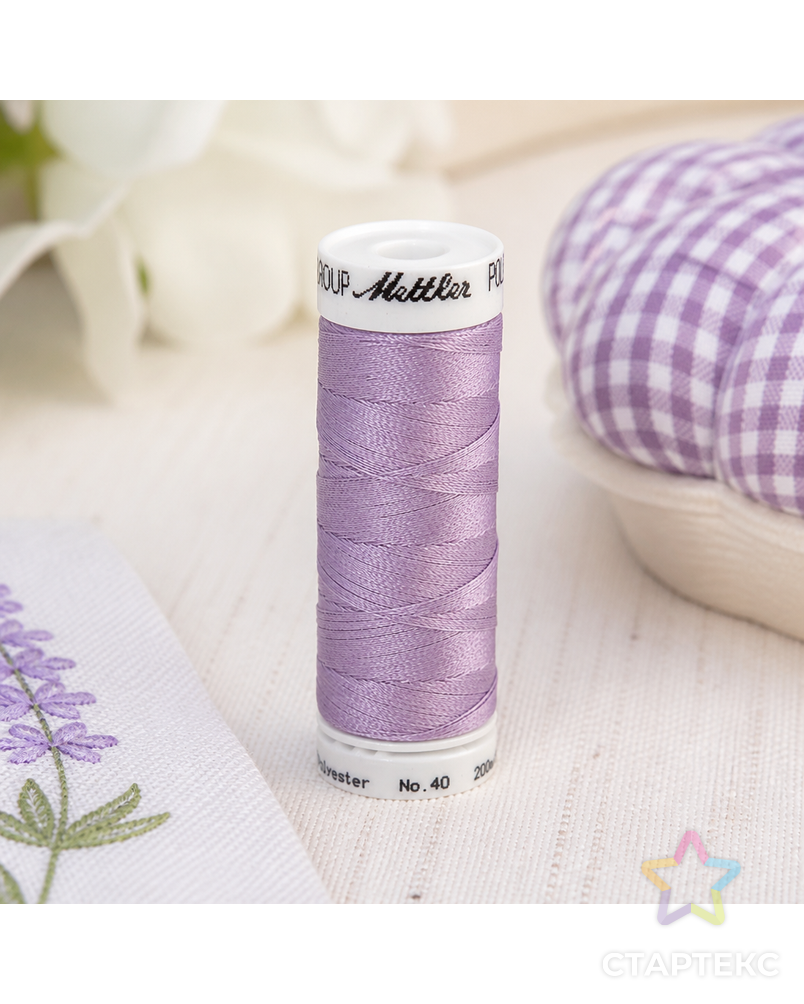 Нить вышивальная POLY SHEEN, 200 м арт. ГЕЛ-6504-1-ГЕЛ0023087 - рис. 3