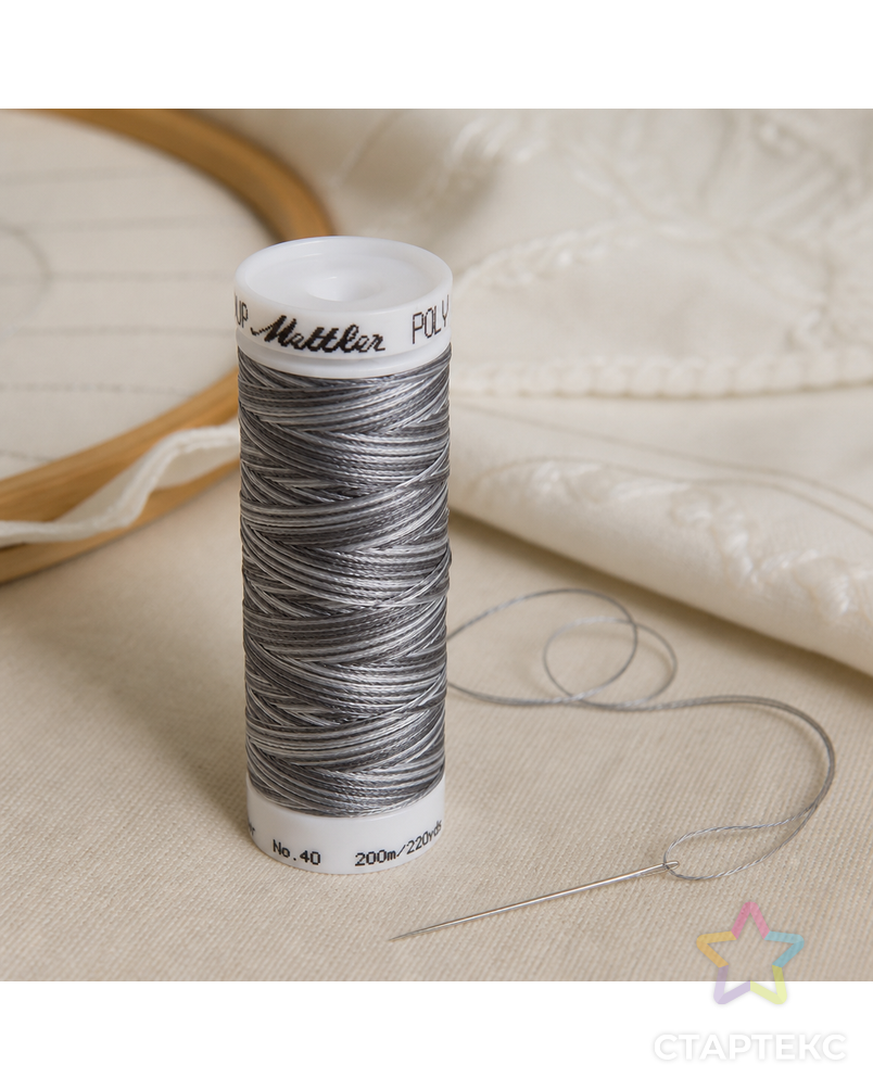 Нить вышивальная мультиколор POLY SHEEN MULTI, 200 м арт. ГЕЛ-6522-1-ГЕЛ0022810 - рис. 2