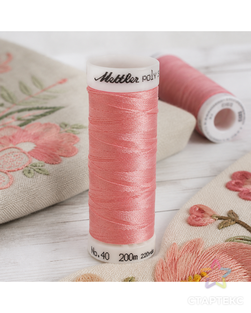 Нить вышивальная POLY SHEEN, 200 м арт. ГЕЛ-7218-1-ГЕЛ0023008 - рис. 1