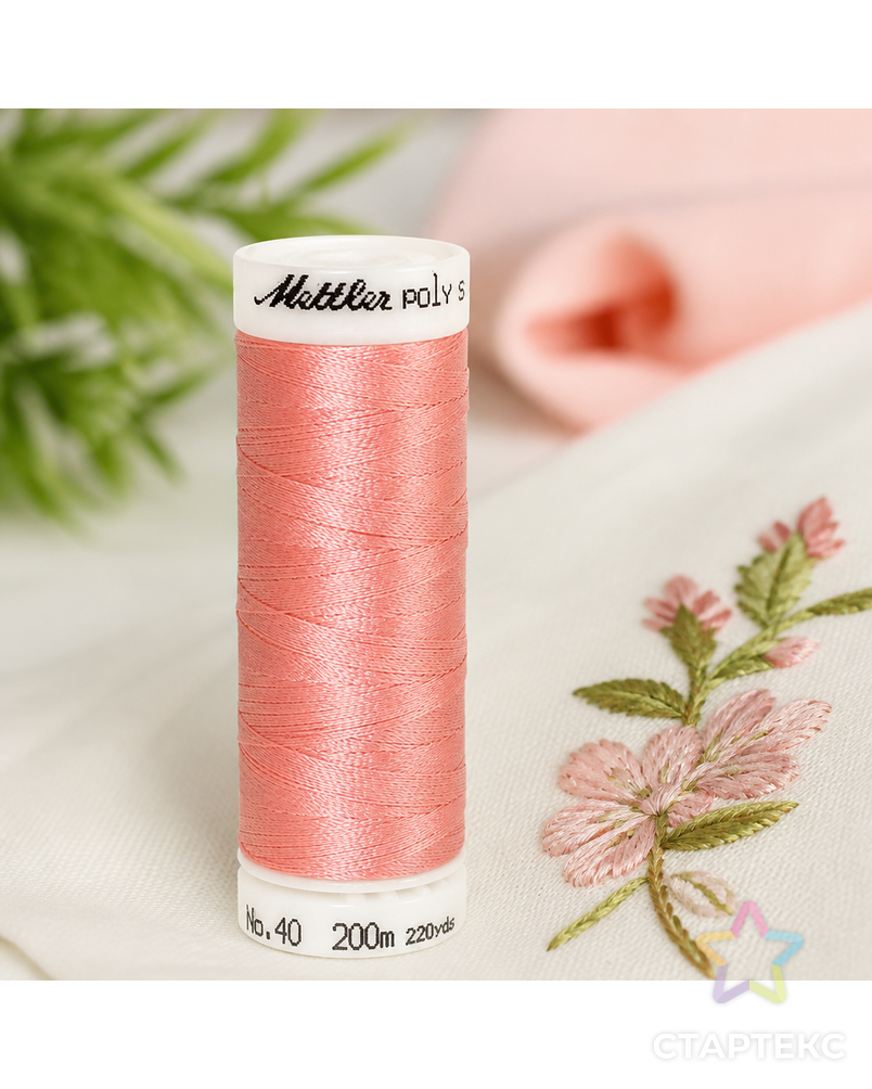 Нить вышивальная POLY SHEEN, 200 м арт. ГЕЛ-7218-1-ГЕЛ0023008 - рис. 2