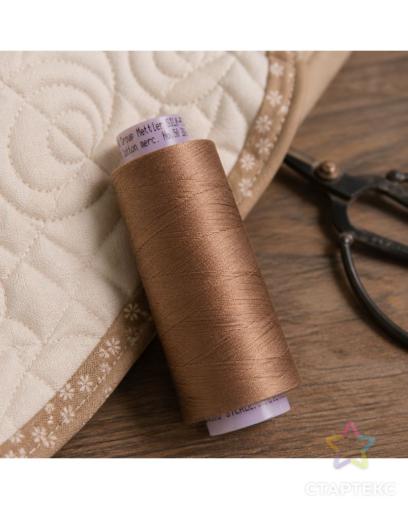 Нить для машинного квилтинга SILK-FINISH COTTON 50, 1829 м арт. ГЕЛ-7509-1-ГЕЛ0101191 - рис. 1