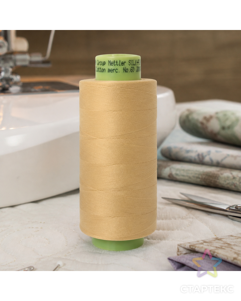 Нить для машинного квилтинга SILK-FINISH COTTON 60, 2743 м арт. ГЕЛ-8704-1-ГЕЛ0091437 - рис. 1