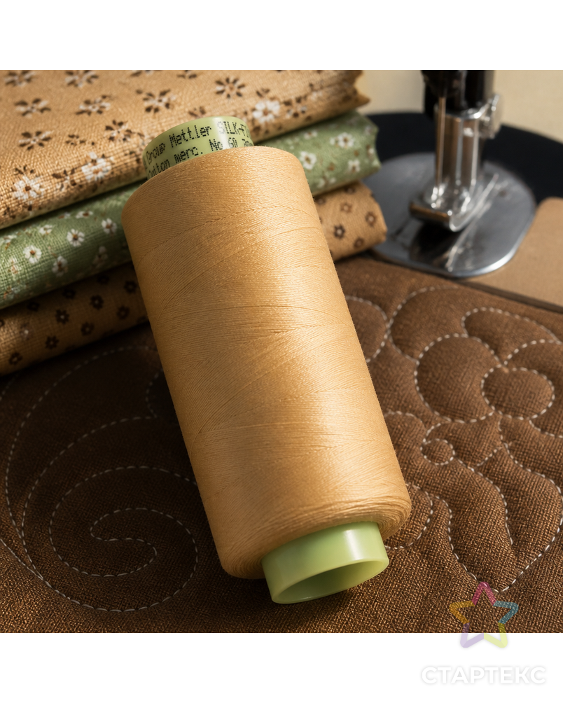 Нить для машинного квилтинга SILK-FINISH COTTON 60, 2743 м арт. ГЕЛ-8704-1-ГЕЛ0091437 - рис. 2