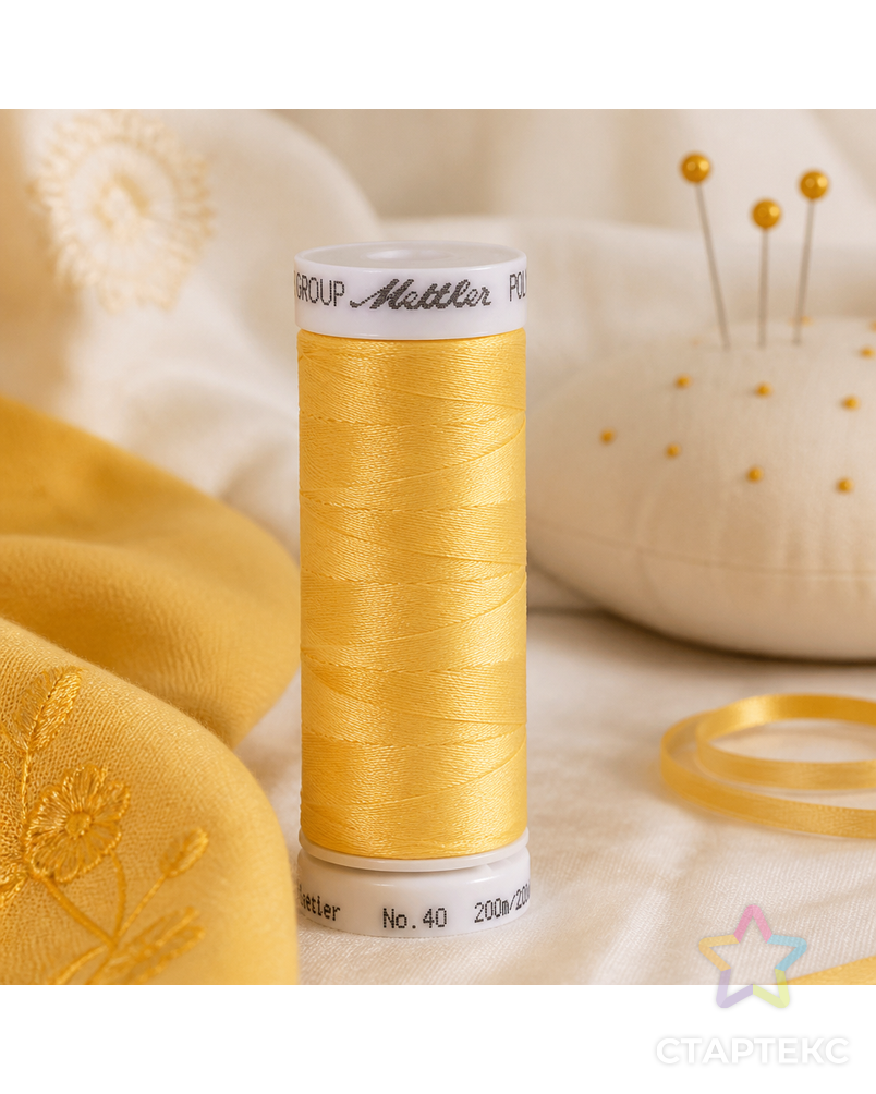 Нить вышивальная POLY SHEEN, 200 м арт. ГЕЛ-9426-1-ГЕЛ0022889 - рис. 2