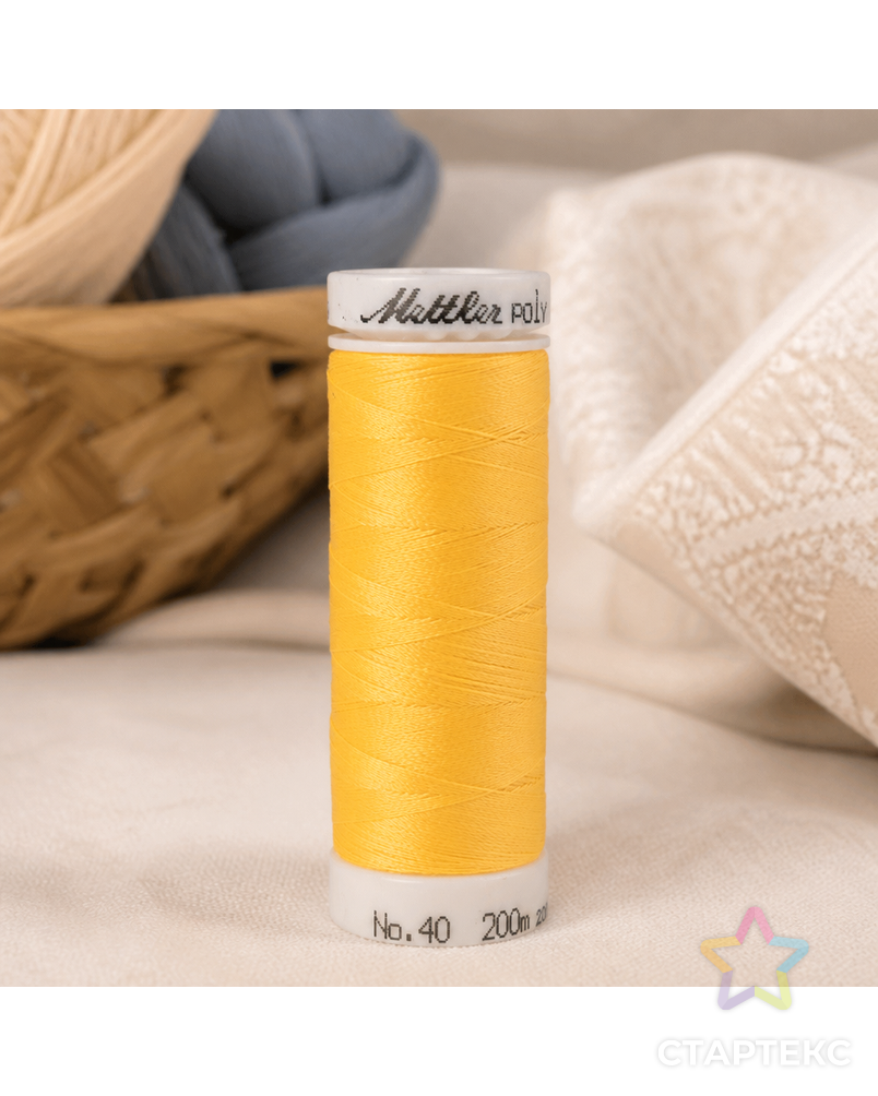 Нить вышивальная POLY SHEEN, 200 м арт. ГЕЛ-9565-1-ГЕЛ0022898 - рис. 2